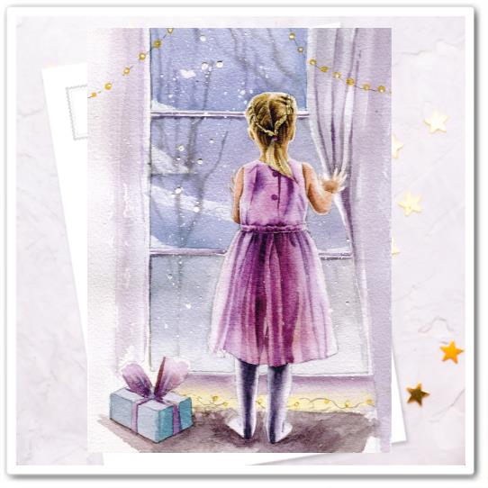 Девочка у окна