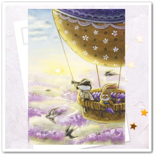 Лучшие друзья. На воздушном шаре