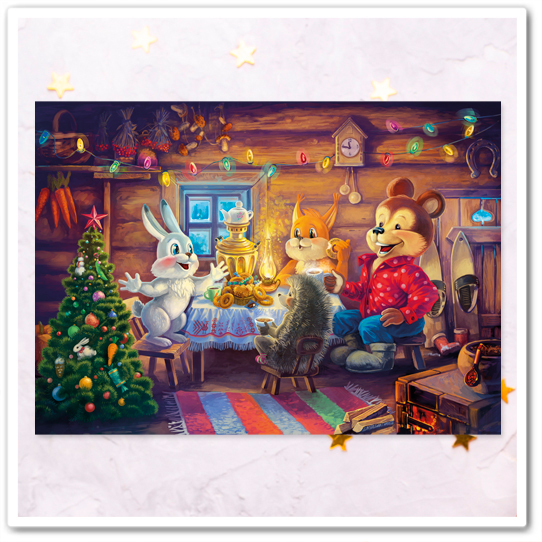 Чаепитие с друзьями