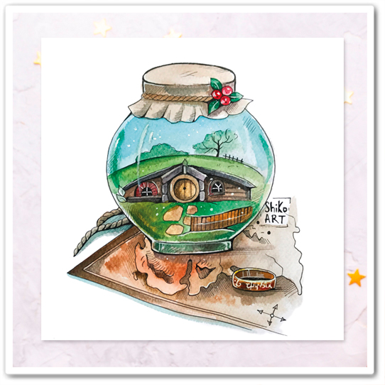 Шар "Домик Хоббита"