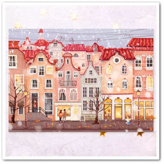 Город. Ноябрь