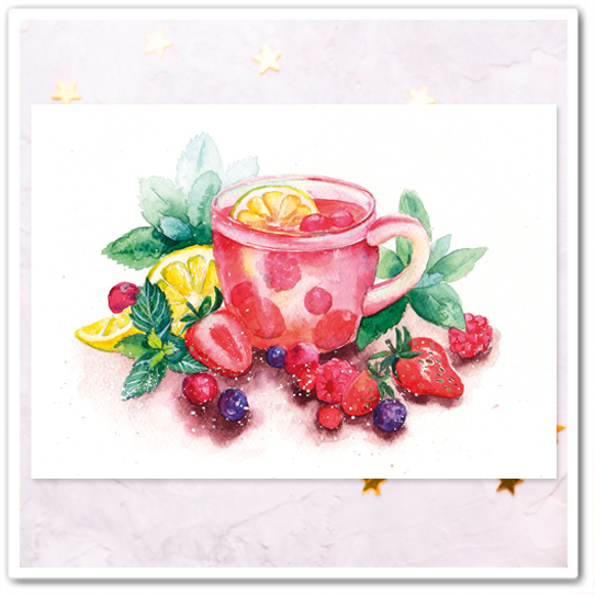 Ягодный чай