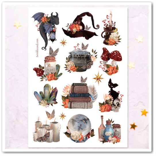 Наклейки "Колдовство"