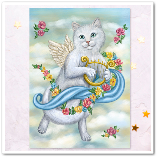 Купидон с лирой