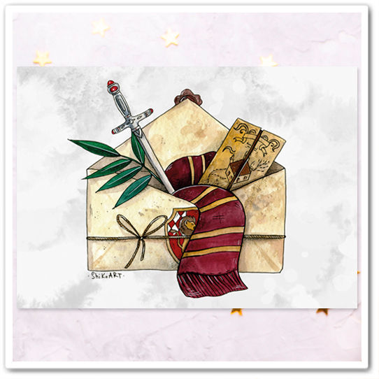 Конверт. Гриффиндор