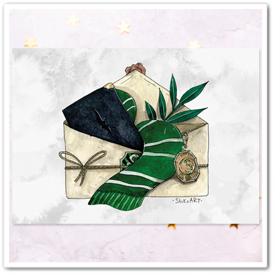 Конверт. Слизерин