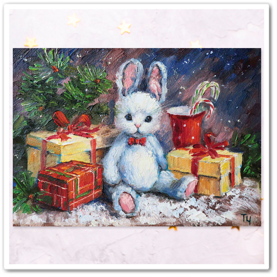 Зайка в подарок