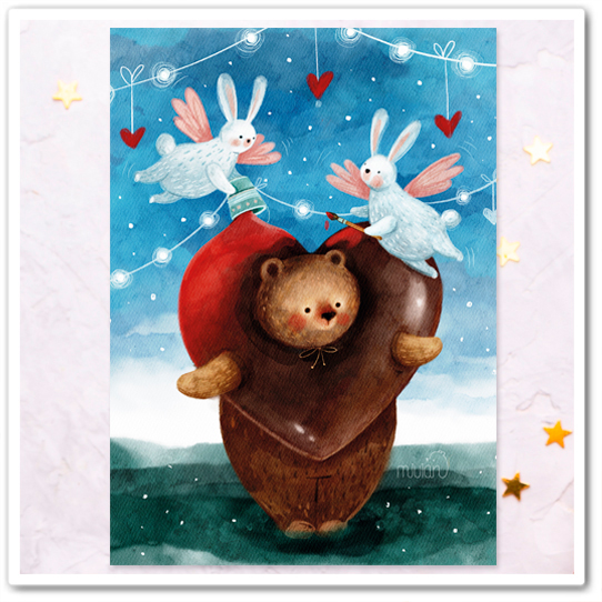 Миша и зайки. Валентин