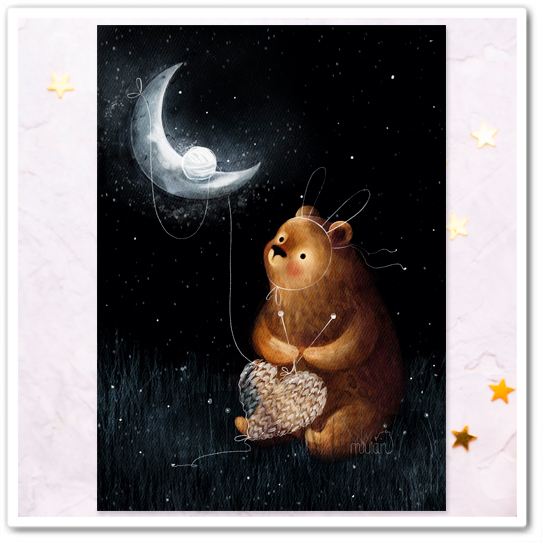 Миша. Вязание