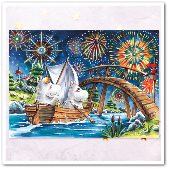 Муми-тролли. Фейерверки