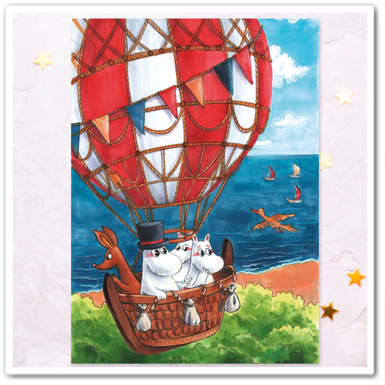 Муми-тролли. На воздушном шаре