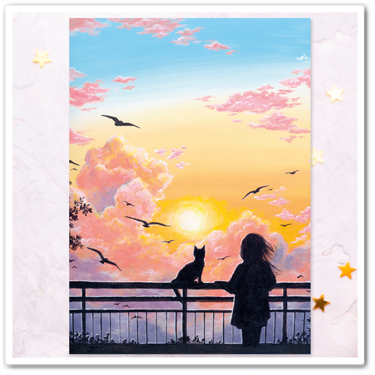 Встретились на закате