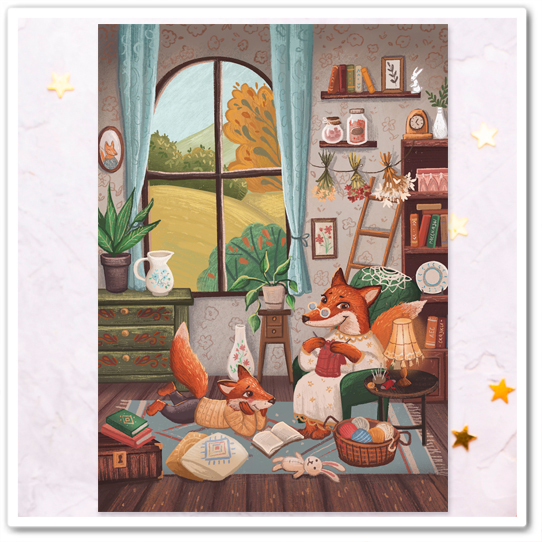 Бабушка лиса