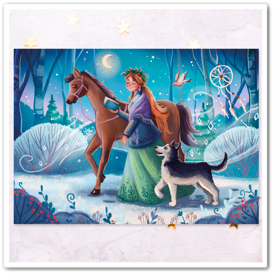 Прогулка по зимнему лесу