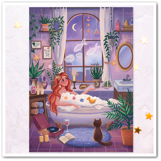 Как русалка