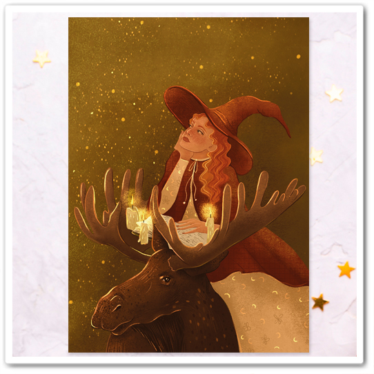 Ведьма и её питомец