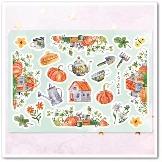 Наклейки "Тыковки"