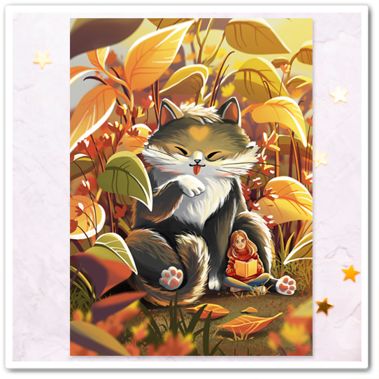 Большая тёплая кошка