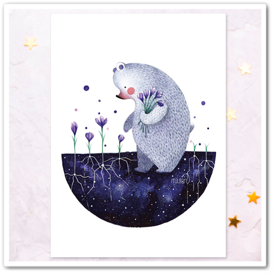 Белый миша. Мишин сад