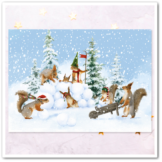 Белки. Игра в зарницу