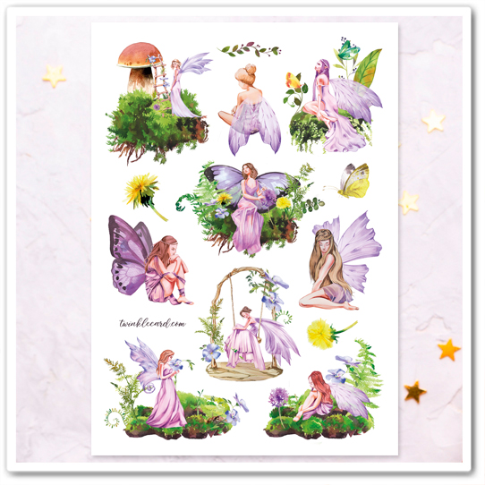 Наклейки "Лесные феи"
