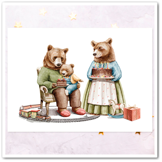 С Днем Рождения! Медведи