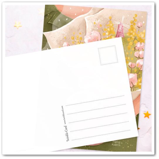 Букет мимозы