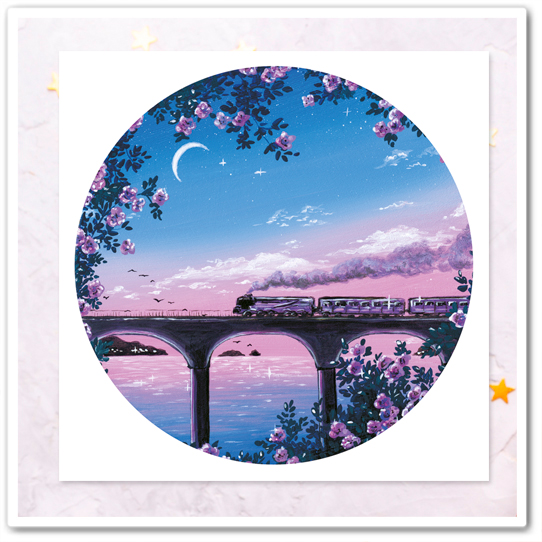 Поезд над морем