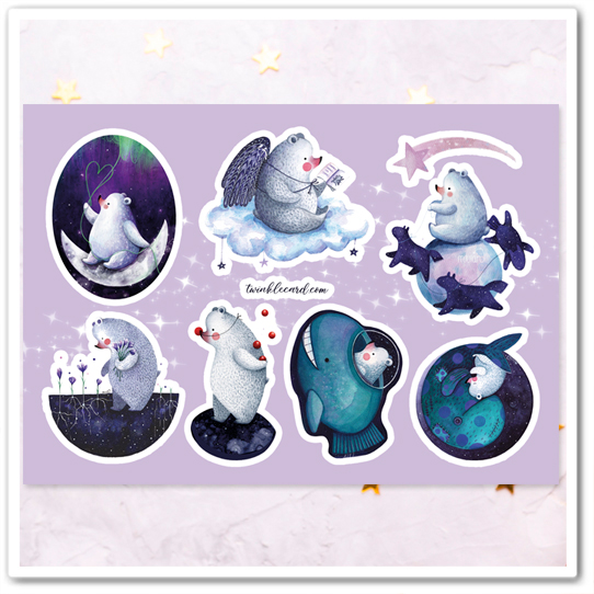 Наклейки "Миша. Волшебный"