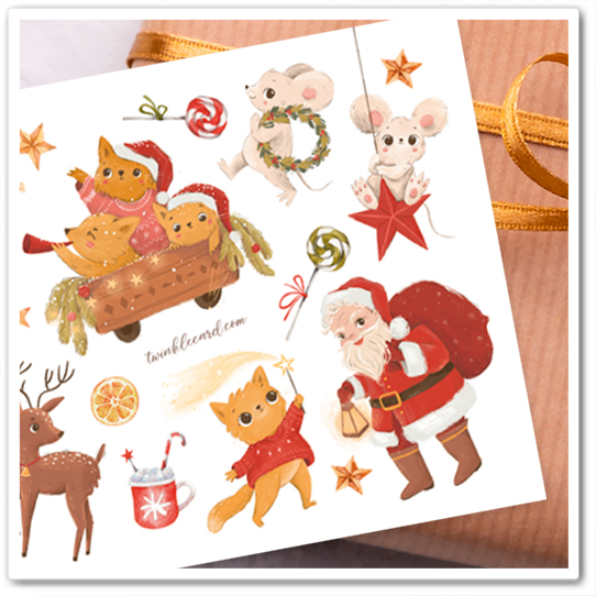 Наклейки "Чудеса"