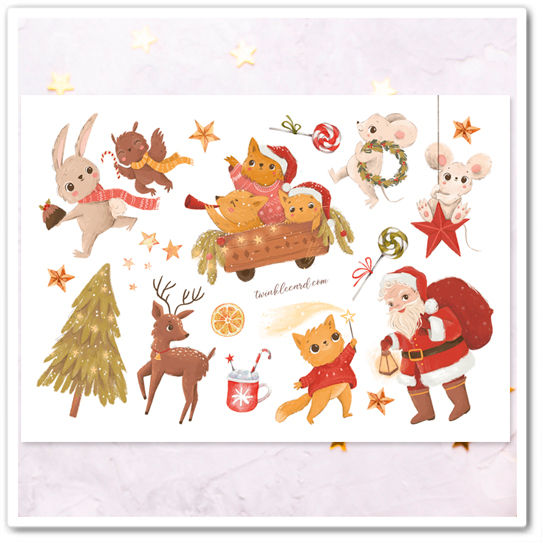 Наклейки "Чудеса"