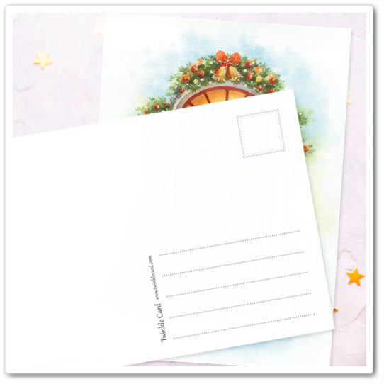 Рождественская дверь