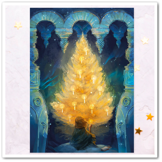 Анна и Георг. Ёлка в ледяной пещере