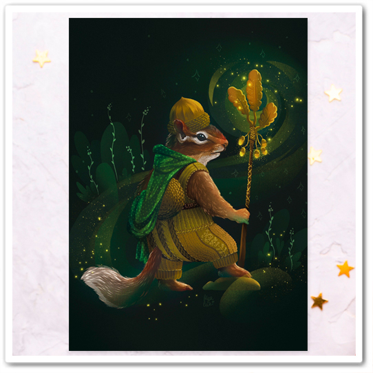 Бурундук - хранитель леса