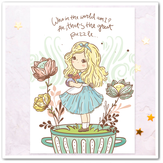 Алиса и зелье "Выпей меня"