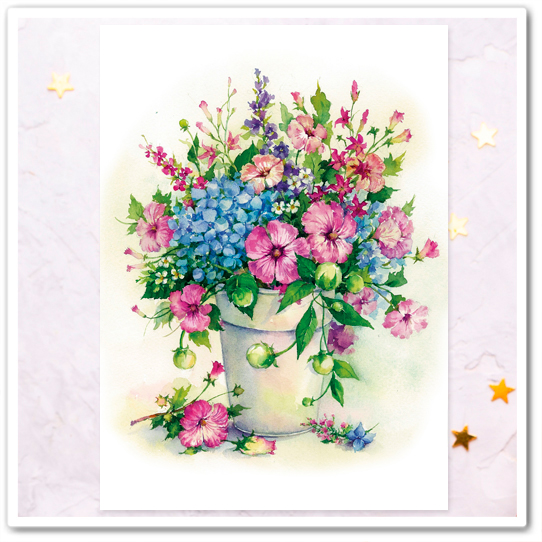 Букет из дачных цветов