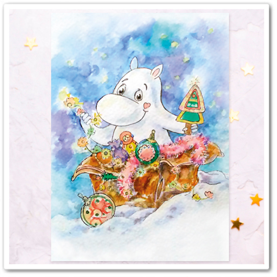 Новогодний Муми-тролль