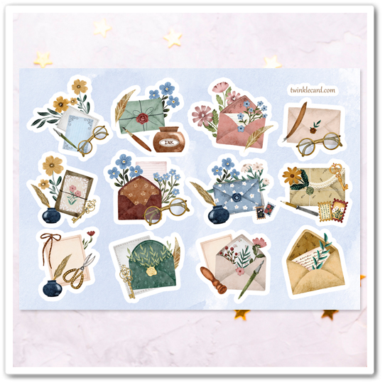 Наклейки "Письма"