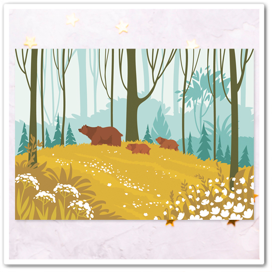 Хозяева леса. На опушке