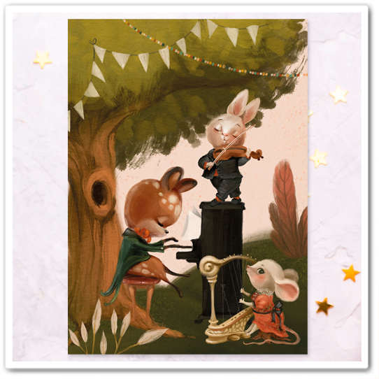 Лесные музыканты. Симфония для скрипки