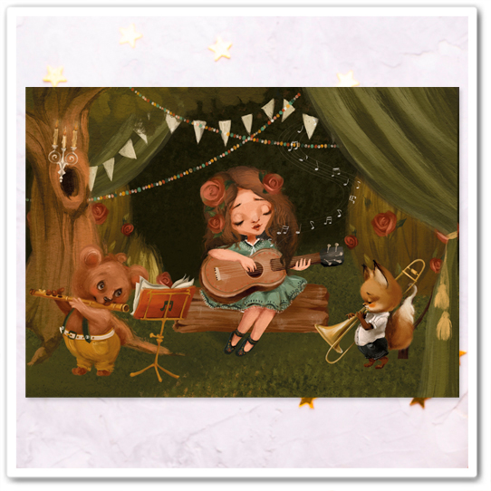 Лесные музыканты. Вечерняя баллада