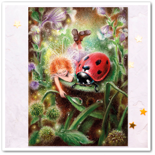 Фея и божья коровка