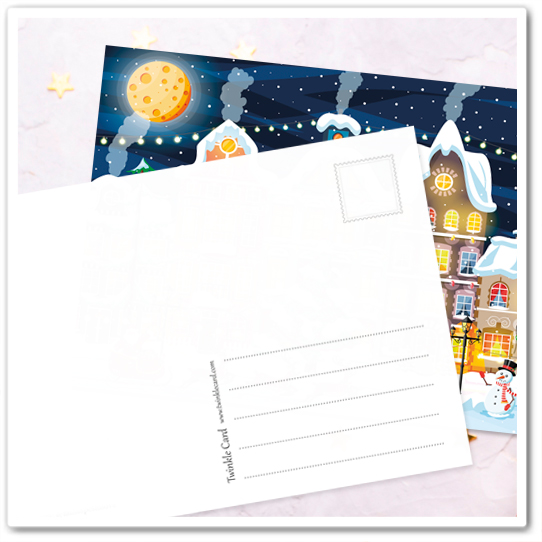 Зимняя улочка