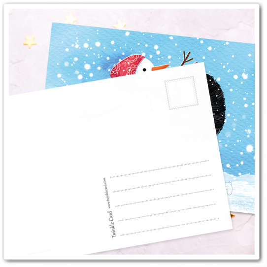 Ёжик и снеговик