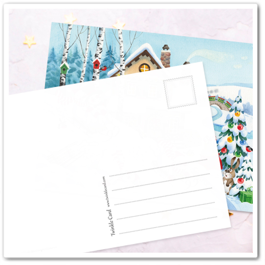 Снеговики. На санках