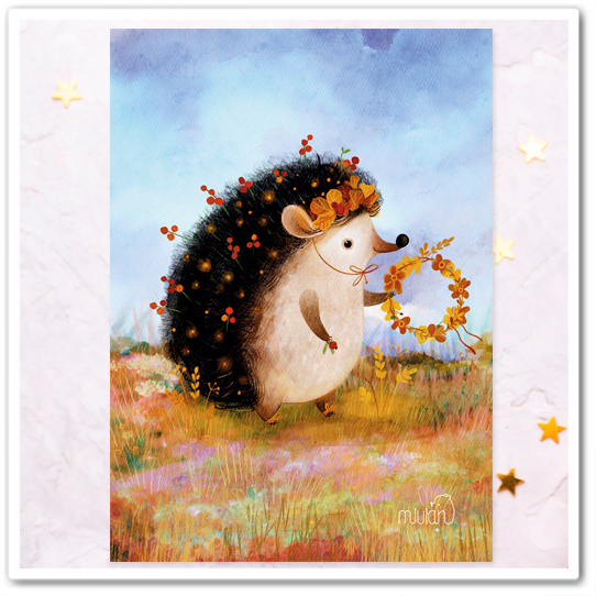 Ёжик. Ноябрь