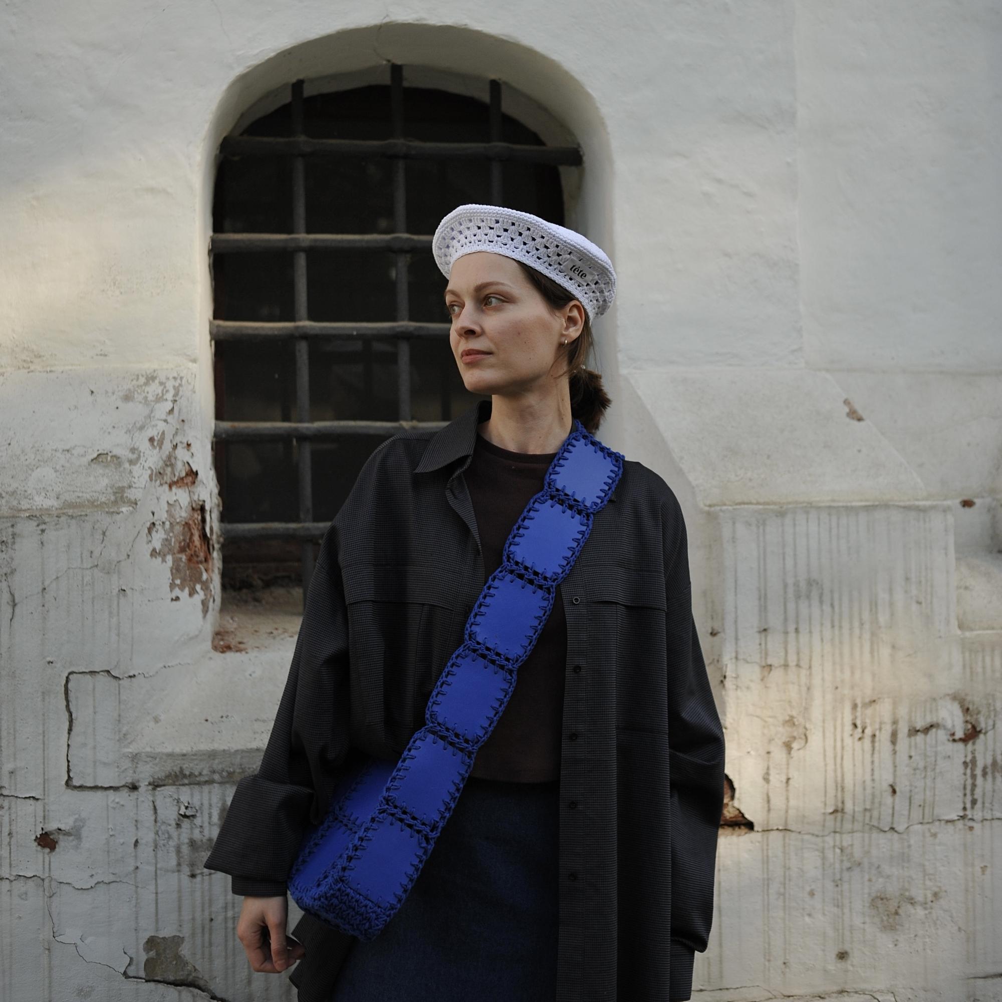 Берет белый (хлопок)