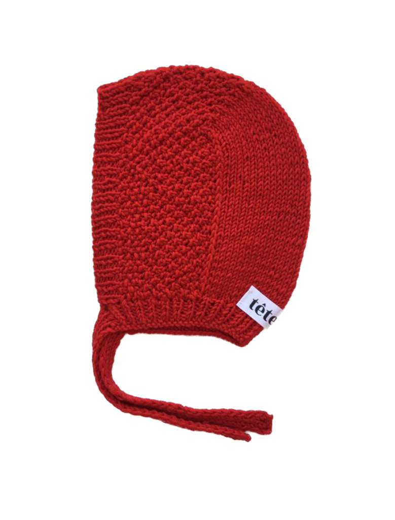 Чепчик красный