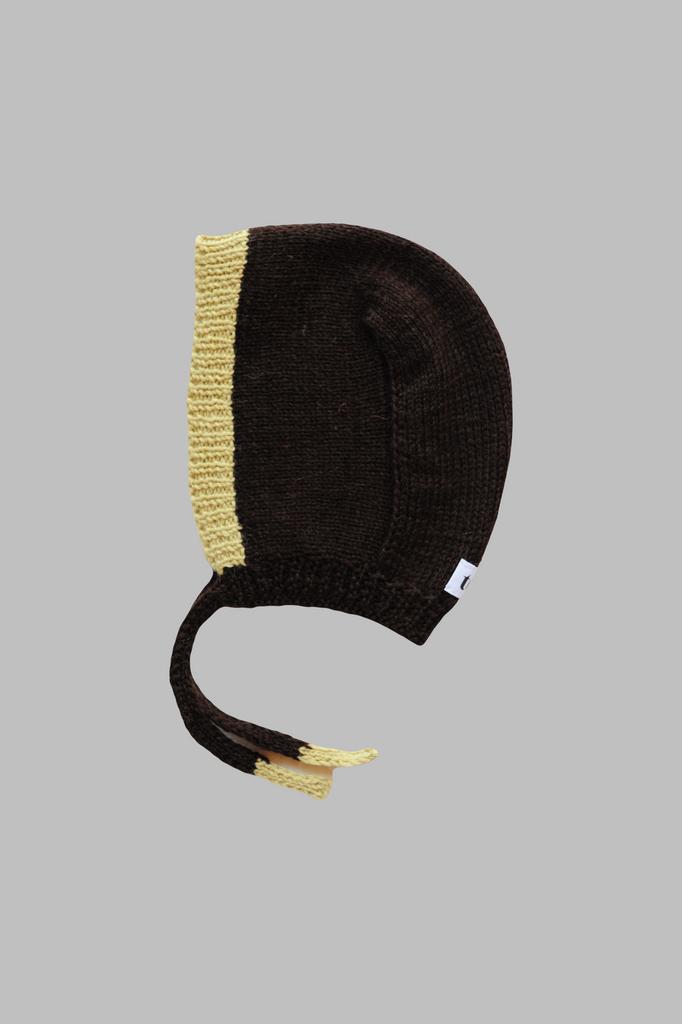 Чепчик коричневый