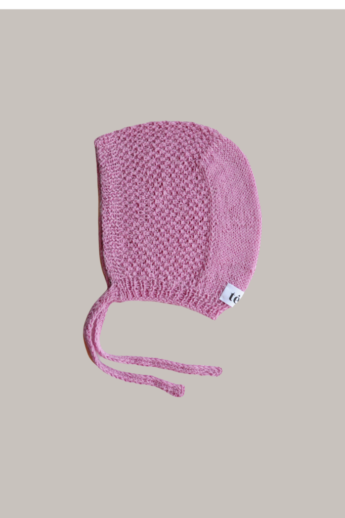 Чепчик розовый
